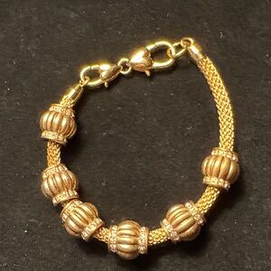 Brighton Gold Charm Bracelet